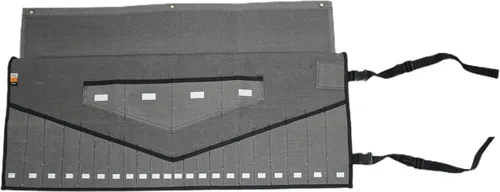 Miniatura 3 de BULL TOOLS Organizador de Rollo de Herramientas de Servicio Pesado de 26 Bolsillos, Bolsa de Herramientas Enrollable de Lona Duck de Algodón, Bolsa
