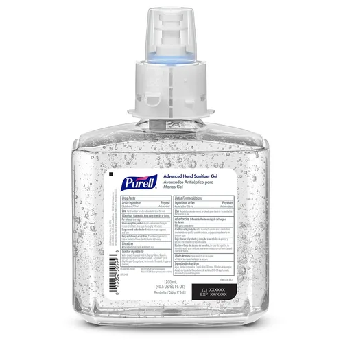 Miniatura 2 de PURELL Gel desinfectante de manos avanzado, aroma limpio, repuesto de 40.6 fl oz para dispensador automático de desinfectante de manos PURELL ES6