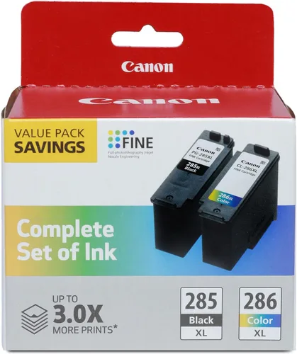 Miniatura 2 de Canon PG-285 XL/CL-286 XL - Paquete económico de tinta original (2 cartuchos), compatible con TR7820, TS7720/7722, (paquete de 2)