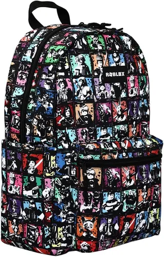 Miniatura 3 de Mochila Roblox con estampado de azulejos a todo color Multicolor