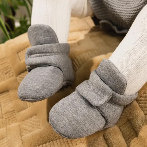 Miniatura 189 de Sawimlgy - Botines de algodón antideslizantes para recién nacido, con agarre, para cuna o para el invierno