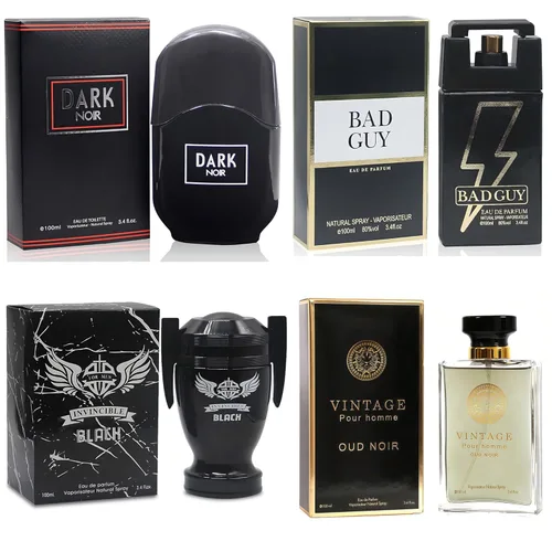Miniatura 19 de AFLUXE Colonia para hombre Set 4 conjuntos combinados (717SexyM/BlueD Paris/AQUA CEO/Versátil) Eau De Parfume/Toilette Spray Natural cada 100ML