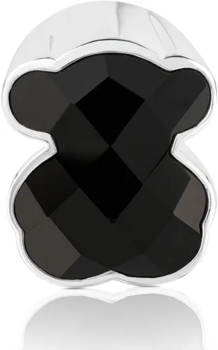 Miniatura 3 de Anillo TOUS Color de plata 925 con Oso de Onyx Negro