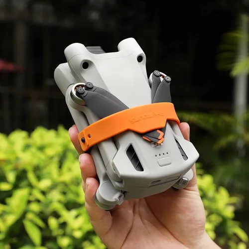 Miniatura 4 de 16 hélices Mini 3 Pro + soporte de hélice Mini 3 Pro para DJI Mini 3 Pro, accesorios de repuesto de cuchillas de bajo ruido y estabilizador, fijador