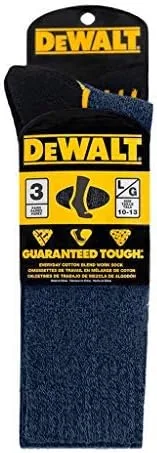 Miniatura 2 de Dewalt Everyday Work Crew Sock Dxsc150 Cotton Blend Hombre