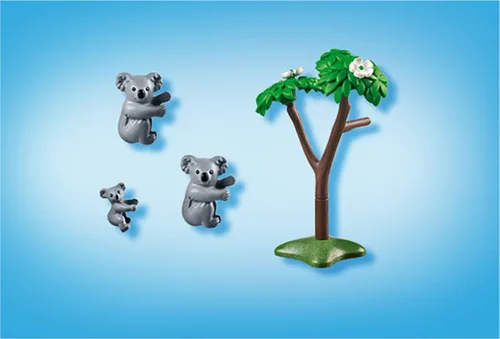 Miniatura 2 de Playmobil Kit de Construcción de Familia de Koalas