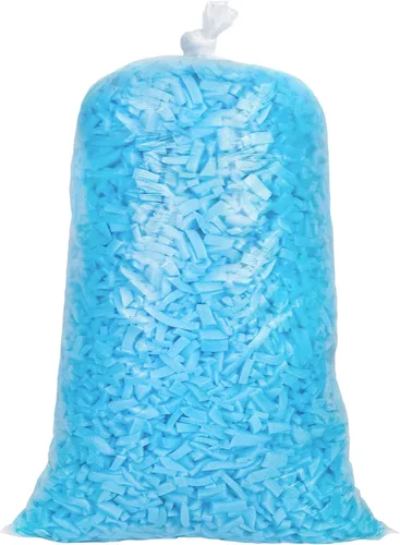 Relleno de puf de 2 libras, relleno de almohada, relleno de bolsa de frijol, relleno de espuma viscoelástica triturada, relleno de saco de boxeo,