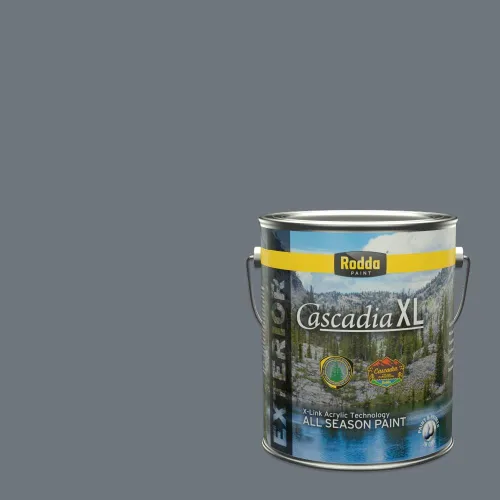 Miniatura 128 de Rodda Paint CASCADIA XL Pintura e imprimación satinada exterior en uno, cuarto de galón, solo ayer