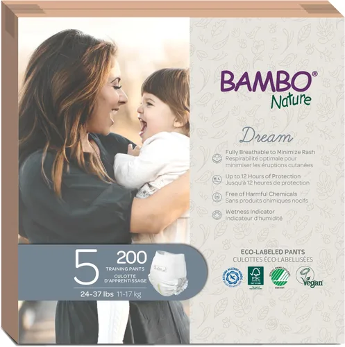 Miniatura 13 de Bambo Nature Pantalones de entrenamiento premium (tallas 4 a 6 disponibles), talla 5, 20
