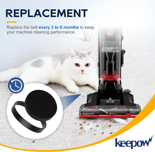 Miniatura 5 de KEEPOW Correa y filtro de vacío compatibles con Bissell CleanView Rewind modelos de aspiradora vertical sin bolsa