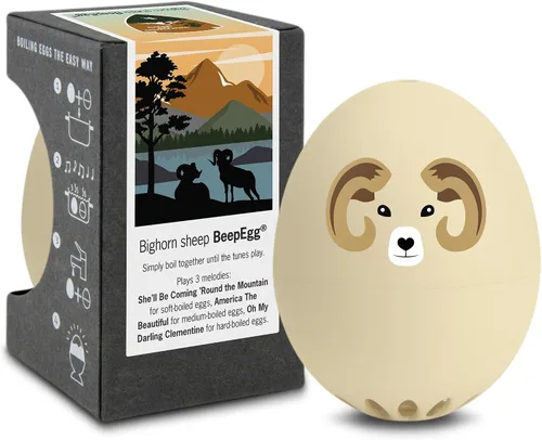 Miniatura 7 de Rooster Beepegg – Temporizador de huevos para hervir huevos – Cocina musical para huevos suaves, medianos y duros – Seguro para alimentos