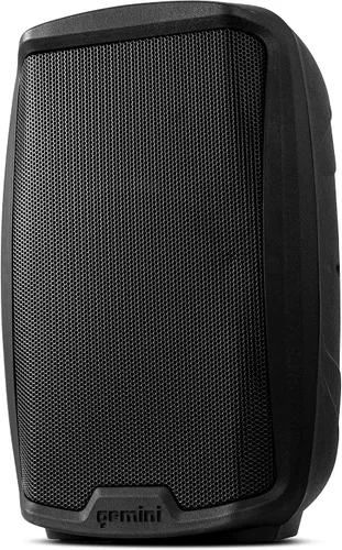 Miniatura 10 de Gemini - Altavoz PA alimentado de 500 W de 8 pulgadas, monitor de suelo activo ligero con ecualizador, entradas de micrófono/línea, gabinete