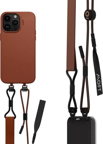 Miniatura 7 de MOFT Cordón para teléfono, universal, ajustable, desmontable, largo, con parche para teléfono, compatible con la mayoría de teléfonos inteligentes