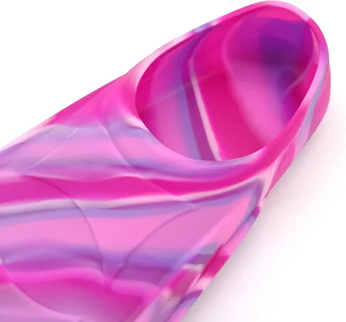Miniatura 45 de Gugmoy Kids Swim Fins,Comfortable Silicone Flippers for Swimming and Diving,Size Suitable Beginners Kids Girls Boys Adults