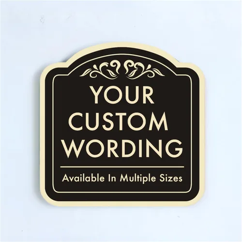 Miniatura 19 de SPEEDYORDERS Letreros metálicos personalizados, letreros de aluminio personalizados, 36 x 24 pulgadas, plata cepillada, palabras y citas, decoración