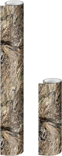 Miniatura 10 de Mossy Oak Patrones de Caza en Rollo de Camuflaje Mate, Envoltura de Vinilo Autoadhesiva, DIY (48"x12", Break-Up Country)