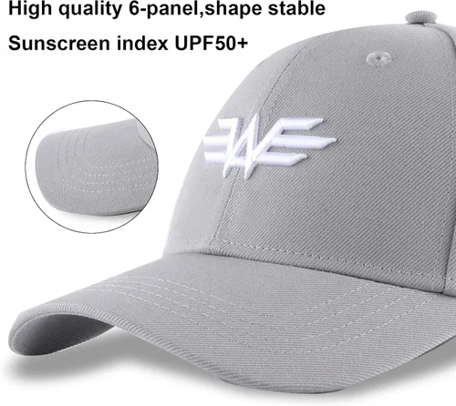 Miniatura 2 de ALAWING Gorra de béisbol estampada para hombre sombrero de algodón para mujer a la moda resistente al sudor y transpirable unisex ajustable M