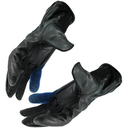Miniatura 2 de Blue Demon Guantes de soldadura Gamechanger Shorties, escudo térmico kagan integrado en meñique, excelente destreza, construcción de cuero de cabra