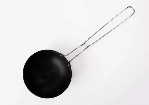 Miniatura 5 de Vinod Sartén anodizada dura Tadka (grande), 0.128 in de espesor