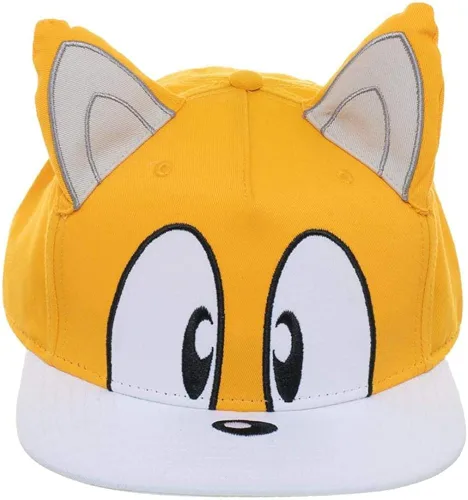 Miniatura 2 de Bioworld Sonic The Hedgehog Tails Big Face Snapback Sombrero Multi colorido