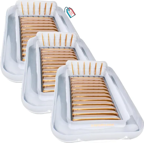 Miniatura 11 de SWIMLINE Original Suntan Tub Series Classic Inflatable Tanning Float Floating Lounge Personal Tan Pool Hybrid Lounger Adjustable Pillow Fill