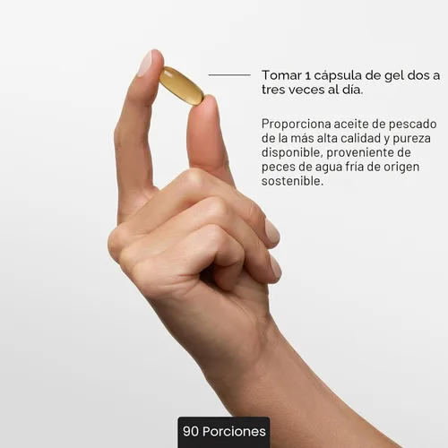 Miniatura 6 de THORNE - Súper EPA - Suplemento de ácidos grasos omega-3 EPA 425mg y DHA 270mg - Apoyo para el cerebro, cardiovascular, articulaciones y piel* - Sin