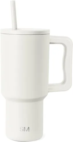 Miniatura 68 de Simple Modern Vaso Trek de 40 oz con Asa y Tapa con Pajilla Vaso de Viaje Aislado de Acero Inoxidable Apto para Portavasos Slumberland