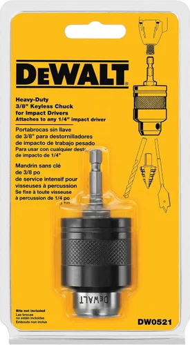 Miniatura 6 de DEWALT DW0521 Portabrocas de conversión con control de impacto de conexión rápida