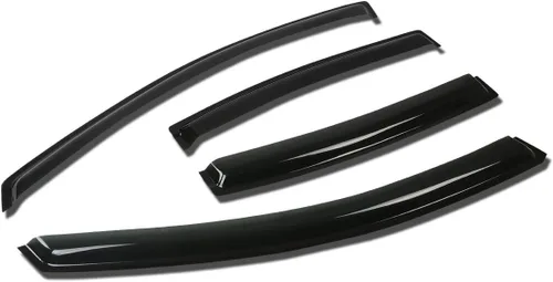 Miniatura 27 de Auto Dynasty Protectores de lluvia con cinta adhesiva compatible con Juke F15 2011-2016 4 piezas deflector de visera de ventana 12 13 14 15