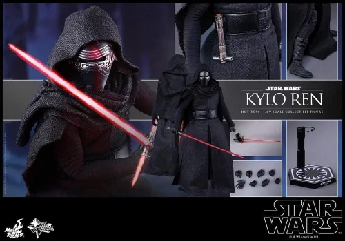 Miniatura 2 de Star Wars: The Force Awakens Kylo Ren figura coleccionable a escala 1/6