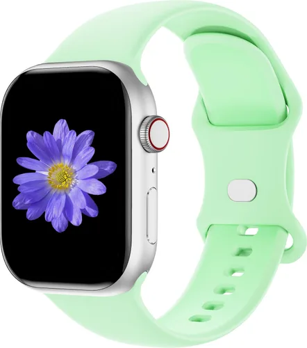 Miniatura 22 de Correas deportivas compatibles con Apple Watch de 1.65, 1.73, 1.77, 1.77, 1.61, 1.49, 1.57 y 1.73 pulgadas, para mujeres y hombres, correa de Luz