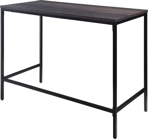 Miniatura 7 de OSP Home Furnishings Contempo - Escritorio de 42 pulgadas, color ceniza