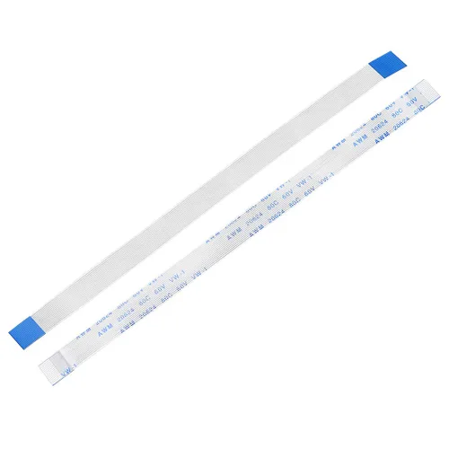 Miniatura 82 de uxcell Cable plano flexible, 10 pines de 0.020 in de paso de 5.906 in FPC FFC cable de cinta flexible para TV LCD, reproductor de DVD, laptop, 5