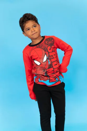 Miniatura 2 de Marvel Paquete de 2 camisetas gráficas de manga larga de Avengers Spider-Man