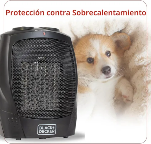Miniatura 8 de BLACK+DECKER BHDC201 Calentador personal de cerámica.