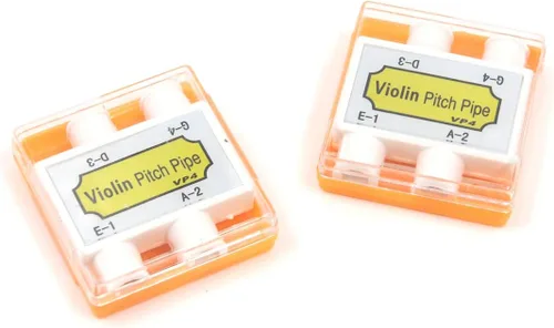 Miniatura 4 de Dnyta 2 piezas de tubo de paso de violín de cuatro agujeros afinación boca-soplado sintonizador instrumentos musicales accesorios