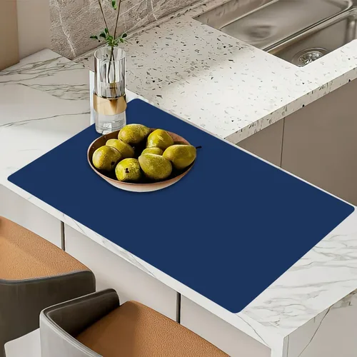 Miniatura 11 de Tapete de silicona súper grande, 120 x 24 pulgadas, tapete de silicona para encimera de cocina, tapete antideslizante resistente al calor, tapete