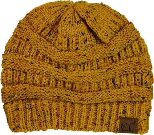 Miniatura 116 de C.C Trendy Warm Chunky Soft Stretch Cable Knit Beanie