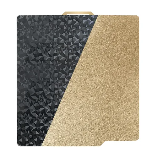Miniatura 15 de IdeaFormer-3D Placa de construcción de doble cara negra PEI para Bambu Lab X1/X1C/X1E/P1P/P1S/P2S/A1, lámina de acero para muelles flexible