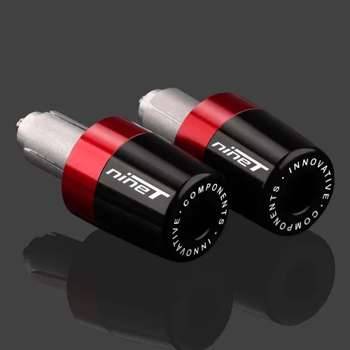 Miniatura 7 de Extremo de agarre para manillar BMW R nineT/Pure/Racer/Scrambler Urban G/S /5 TODO EL AÑO Motocicleta CNC Manillar extremos de la barra Plug Balance