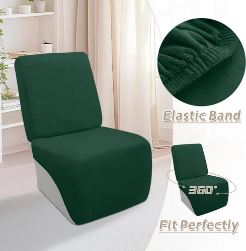 Miniatura 601 de Arfntevss Fundas de sofá seccional reclinable de terciopelo, Funda de sofá seccional de esquina para sofá reclinable, Funda elástica suave