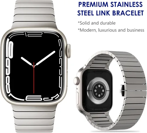 Miniatura 2 de WINGLE Correa Compatible para Apple Watch Ultra 3/2/1 Banda 49mm Series 11 10 46mm 45mm 44mm 42mm SE 3/2/1 Series 9 8 7 6 5 4 3 2 1 para Hombre
