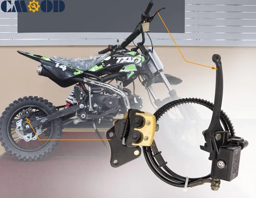 Miniatura 6 de CMOOD - Montaje de pinza de cilindro maestro para freno de disco delantero 50 cc. 70 cc. 90 cc. 110 cc. 125 cc. para ATV chino SSR Dirt Bike Pit Bike