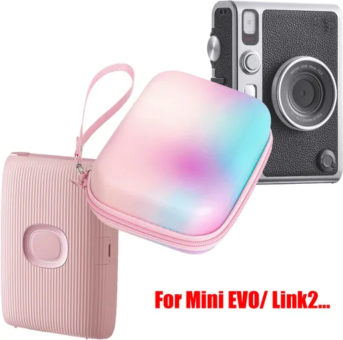 Miniatura 2 de Mini Evo Link 2 Funda rígida para Fujifilm Instax Mini Evo Funda de cámara instantánea Mini Link 2 Smartphone Impresora de fotos Bolsa Protector