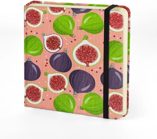 Miniatura 25 de Mifuner Cuadernos Mini de 5x5, 80gsm, Páginas en Blanco, Cuadernos de Bocetos, Diario de Viajes, Cuaderno de Bolsillo, Tapa Dura, Cuaderno