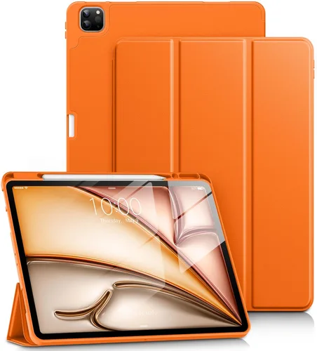 Miniatura 10 de DTTO Funda para iPad Air de 13 pulgadas M3/M2 2025/2024, iPad Pro de 12.9 pulgadas (6ª/5ª/4ª/3ª generación), funda suave con soporte triple delgado