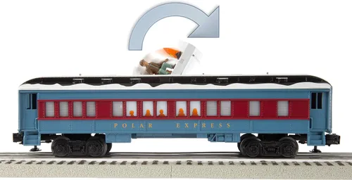 Miniatura 3 de Lionel El Polar Express Vagón de Tren de Modelo Escala O del Hobo Desaparecido
