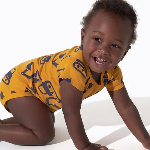 Miniatura 2 de Onesies Brand baby-boys 8-pack Short Sleeve Mix & Match Bodysuits