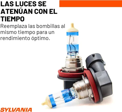 Miniatura 5 de SYLVANIA - H11 foco delantero SilverStar Ultra de alto rendimiento halógena, bombilla de repuesto de luz de carretera, luz de cruce y antiniebla