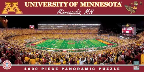 Miniatura 18 de MasterPieces Rompecabezas de 1000 piezas – NCAA Texas A&M Aggies vista panorámica del estadio de fútbol americano, divertido para adultos y familia
